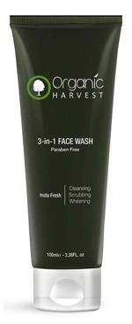 Organic Harvest 3 in 1 Face wash