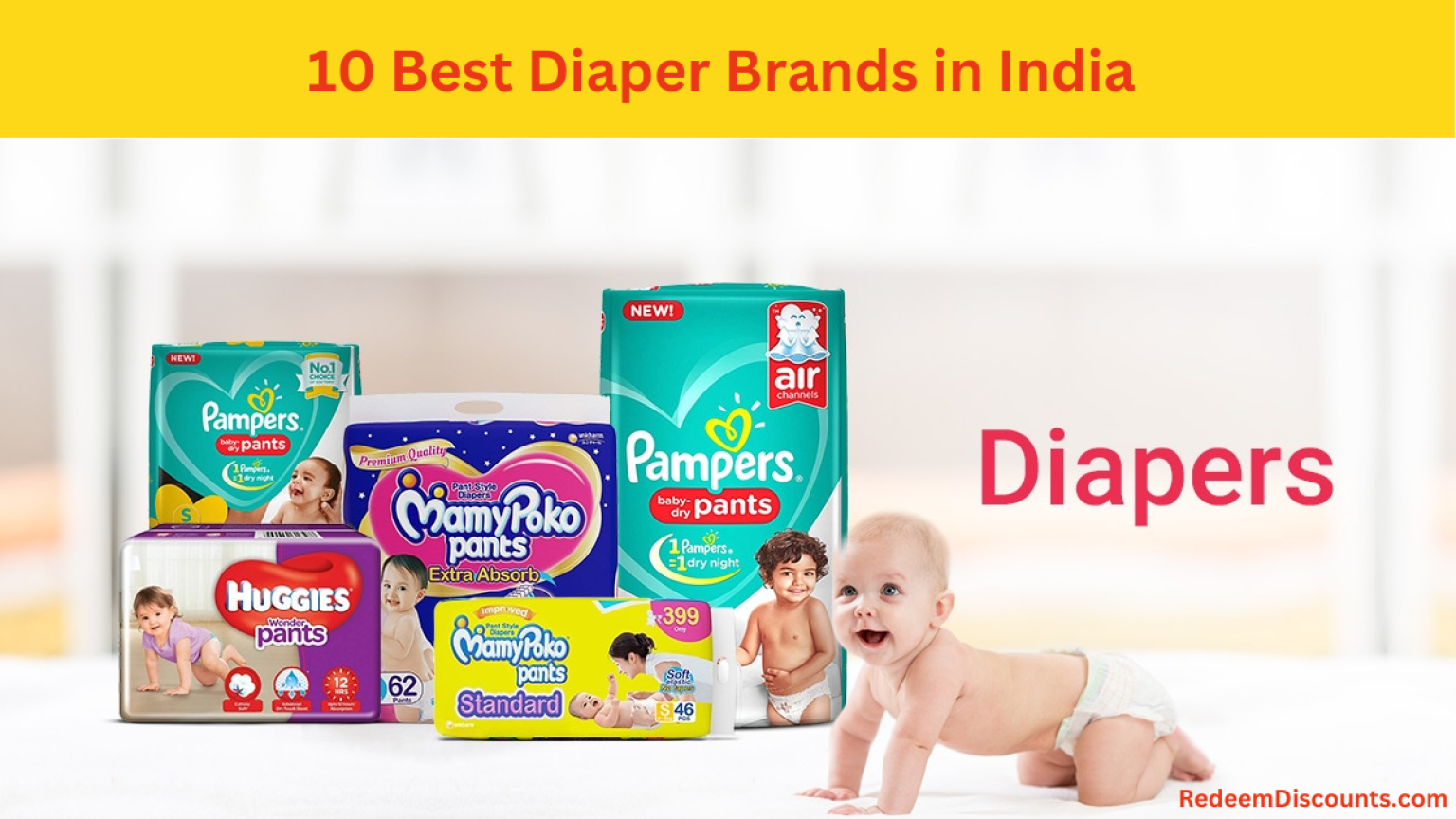 Best Diaper Brands In India