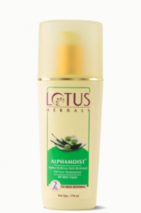 Lotus Herbals ALPHAMOIST Skin Renewal Oil Free Moisturiser