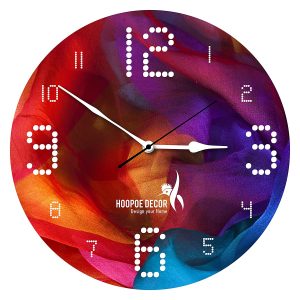 Hoopoe clock
